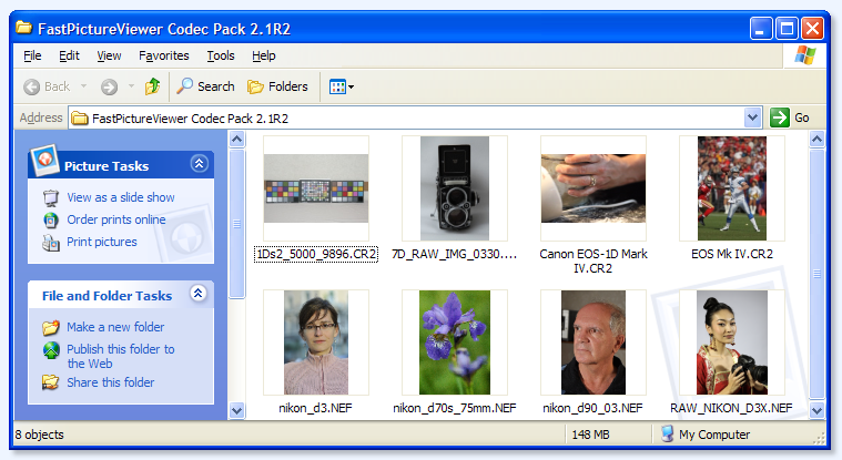 FastPictureViewer Codec Pack XP SP3