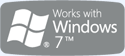 Works with Windows 7